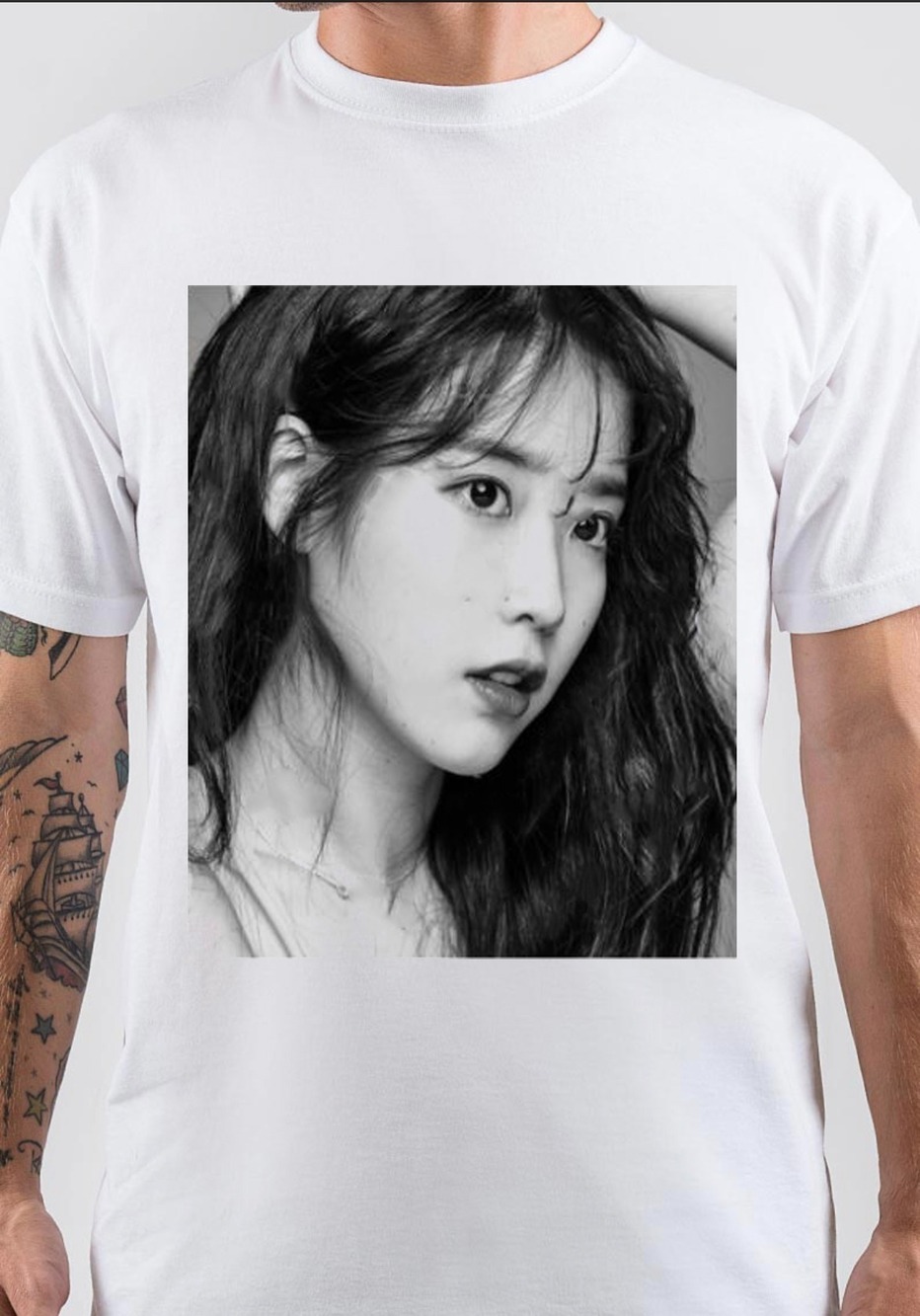 Lee Ji-Eun Shirt IU World TourCotton Shirt